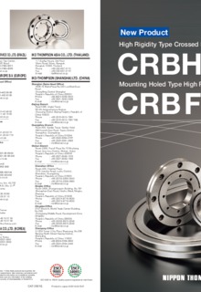 High Rigidity Type Crossed Roller Bearing V
Mounting Holed Type High Rigidity Crossed Roller Bearing V
CRBHV
CRBFV